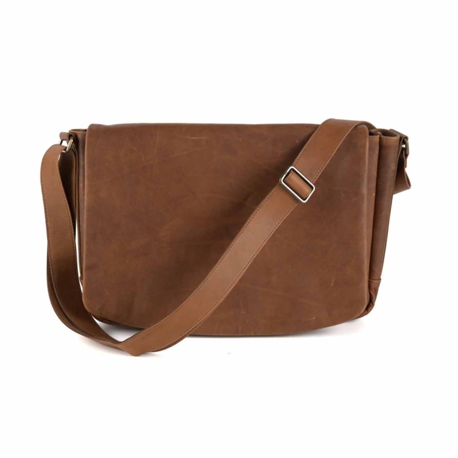 Moore & Giles Reclaimed Messenger | Briefs Bags And Totes