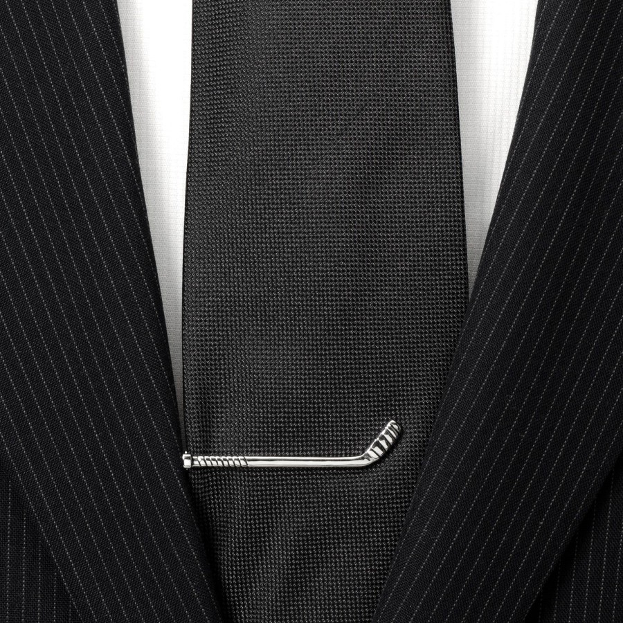 Ox and Bull Trading Co. Hockey Stick Tie Clip | Classic Tie Bars