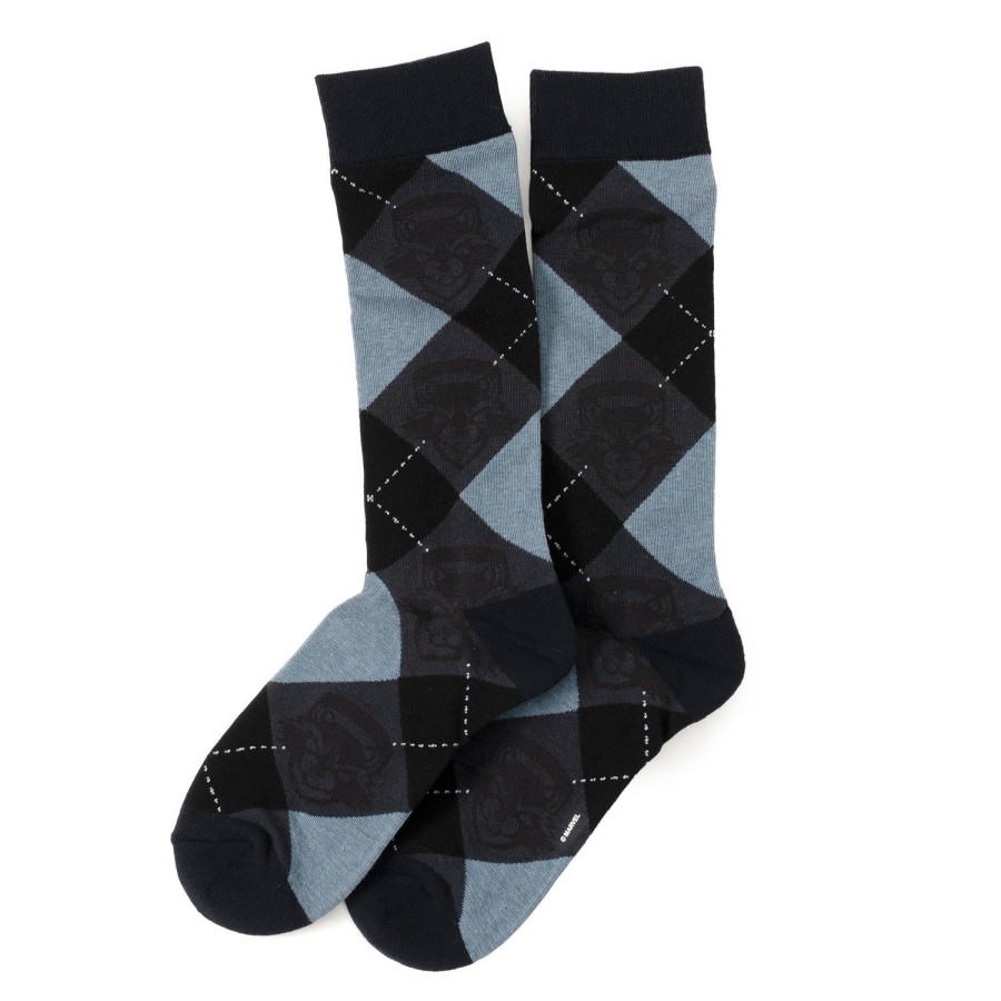 Marvel Rocket Argyle Blue Men'S Socks | Socks