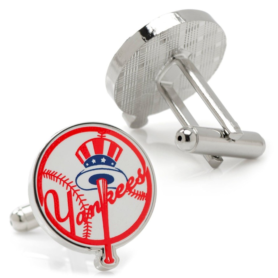 MLB Yankees Baseball Cufflinks | Sports Cufflinks