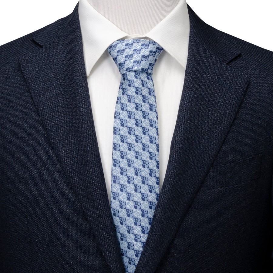 Star Wars Imperial Rebel Blue Men'S Tie | Star Wars Ties