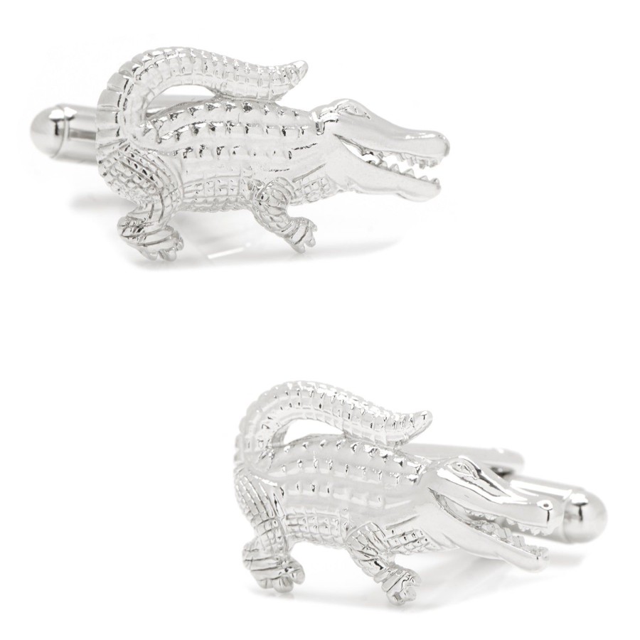 JJ Weston Angry Gator Cufflinks | Classic Cufflinks