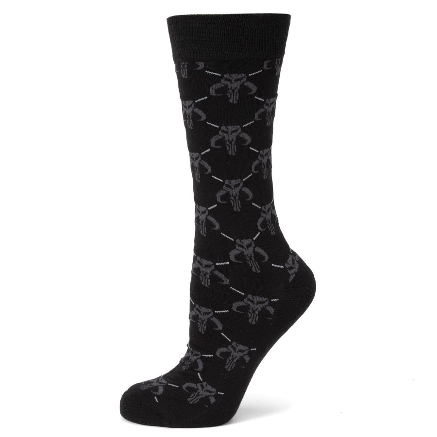 Star Wars Mandalorian Charcoal Gray Socks | Socks