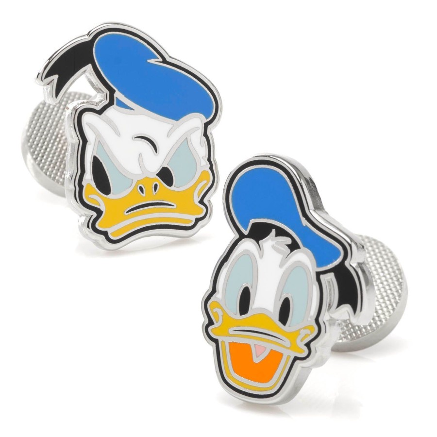 Disney Donald Duck Two Faces Cufflinks | Movies & Characters Cufflinks