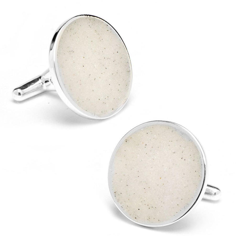 Dune Jewelry Florida Siesta Key Beach Sand Cufflinks | Classic Cufflinks