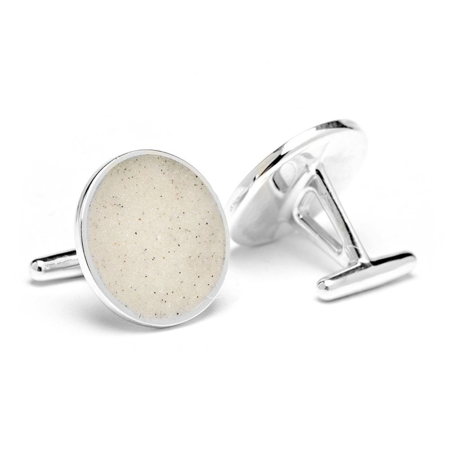 Dune Jewelry Florida Siesta Key Beach Sand Cufflinks | Classic Cufflinks