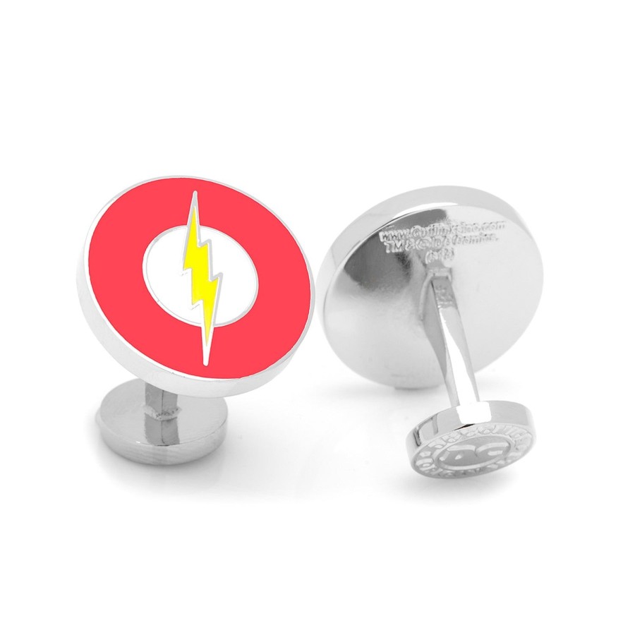 DC Comics Flash Logo Cufflinks | Movies & Characters Cufflinks