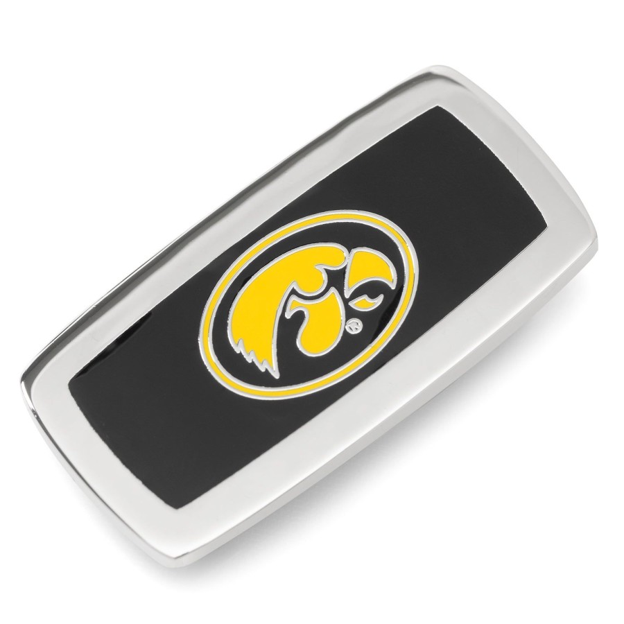 NCAA University Of Iowa Hawkeyes Cushion Money Clip | Money Clips