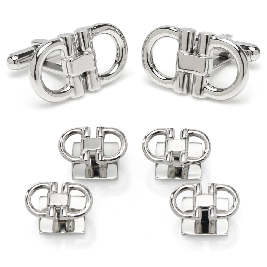 Ox and Bull Trading Co. Horse Bit Stainless Steel Stud Set | Stud Sets