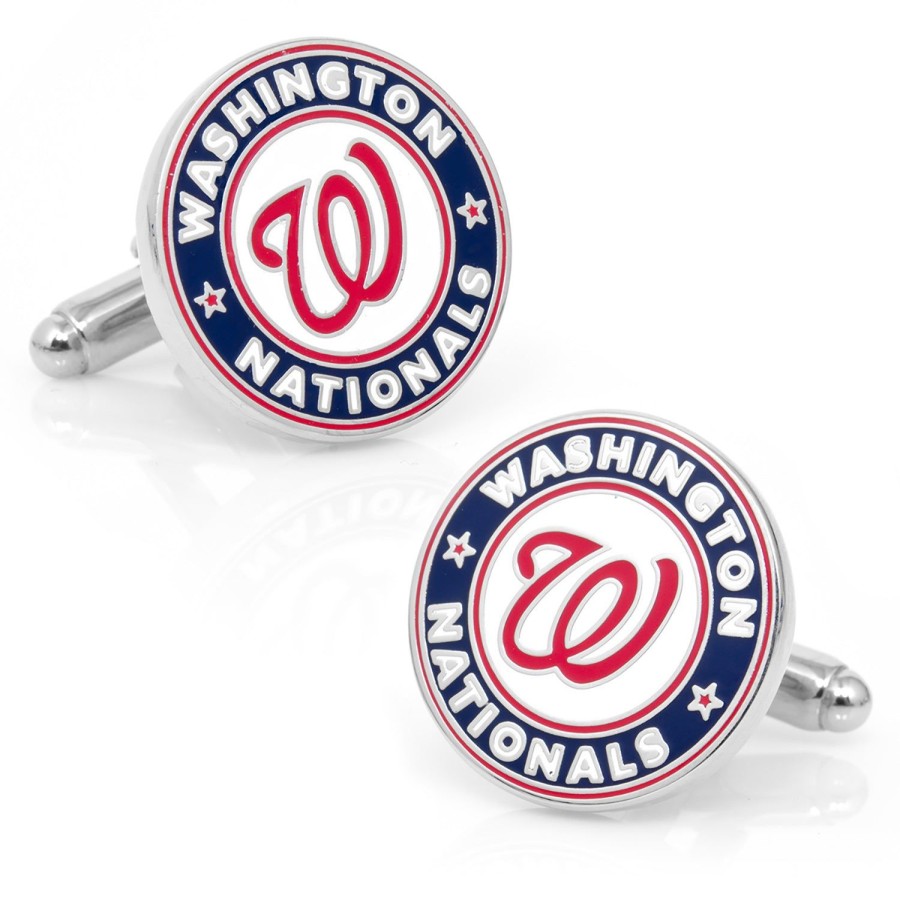 MLB Washington Nationals Cufflinks | Sports Cufflinks