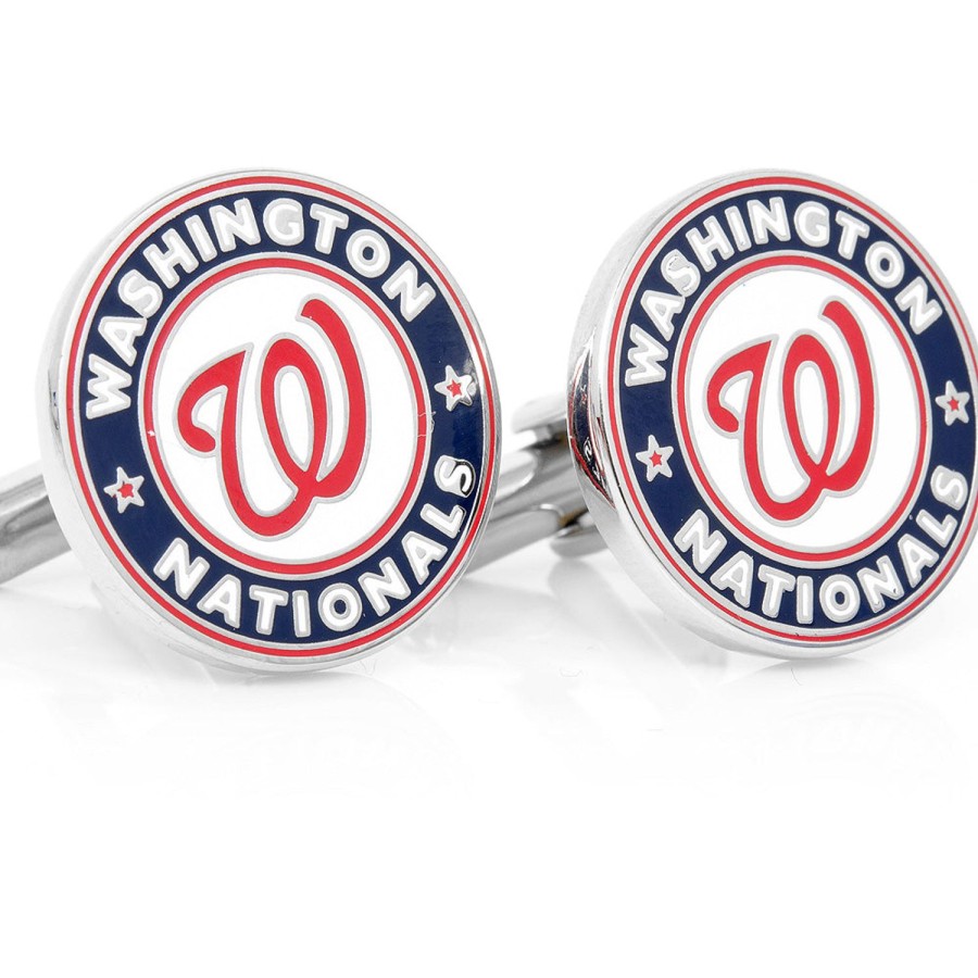 MLB Washington Nationals Cufflinks | Sports Cufflinks