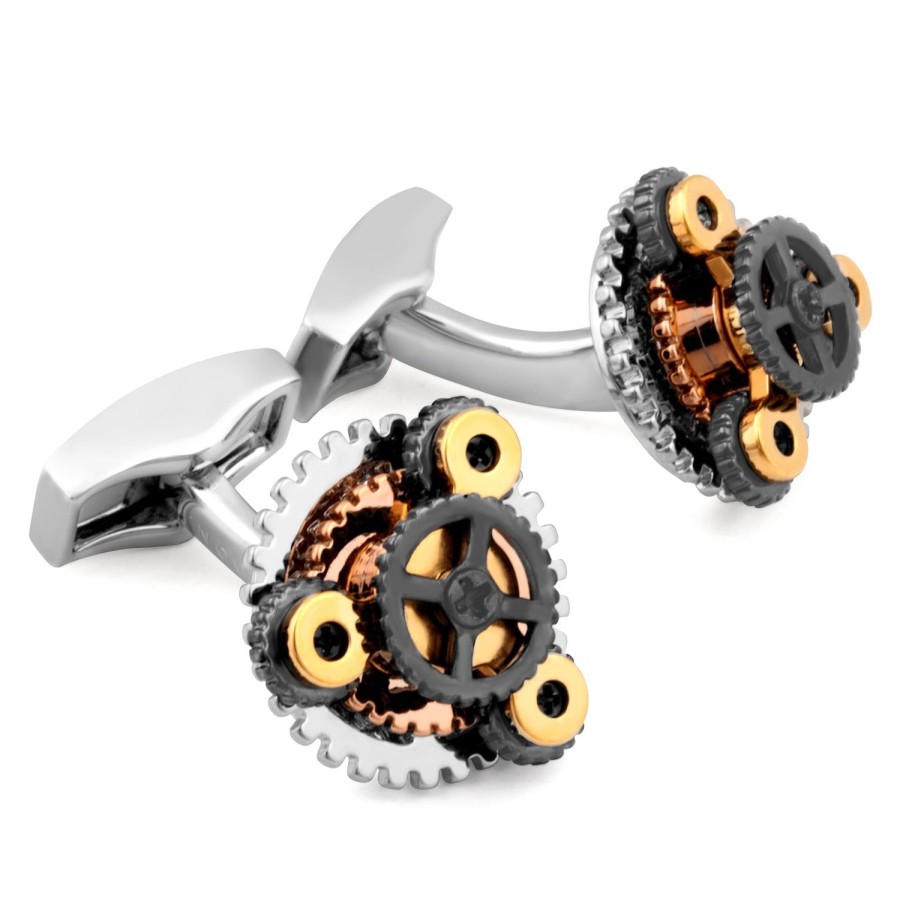 Tateossian Rotating Gear Cufflinks | Classic Cufflinks