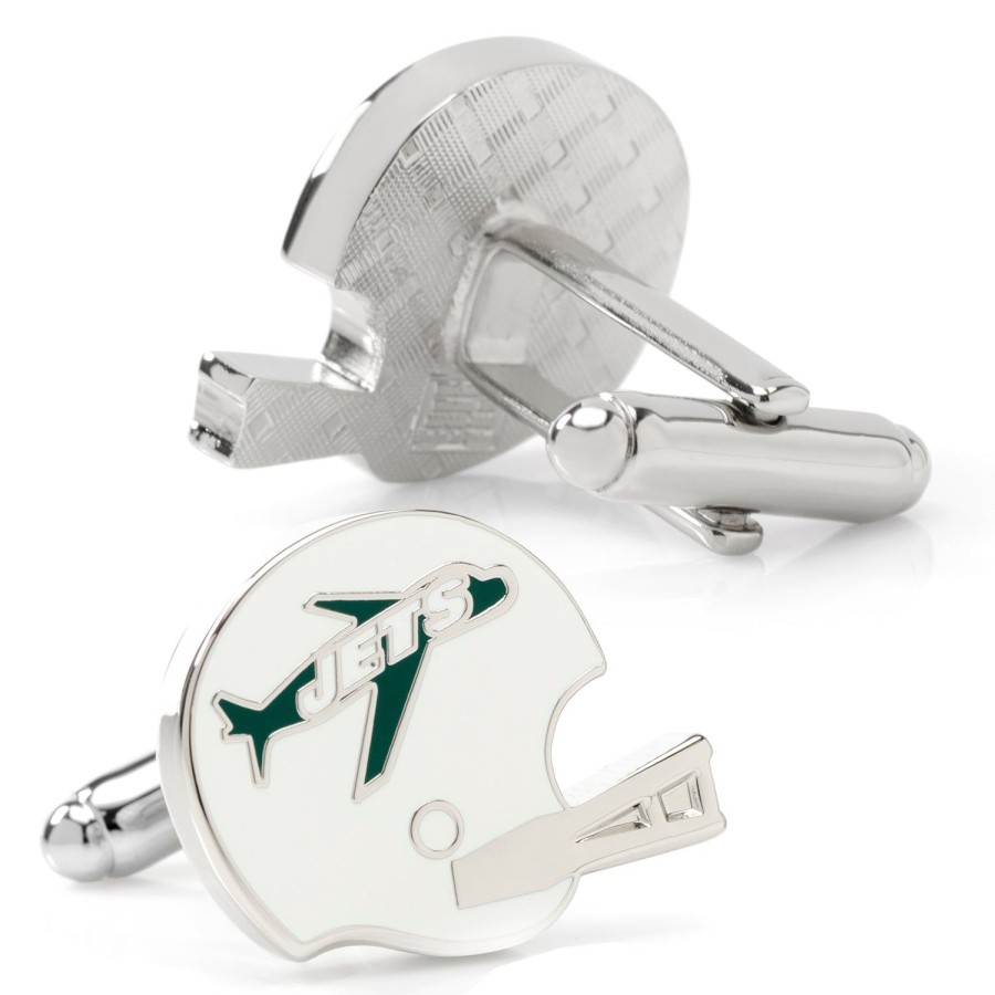 NFL Retro New York Jets Helmet Cufflinks | Sports Cufflinks