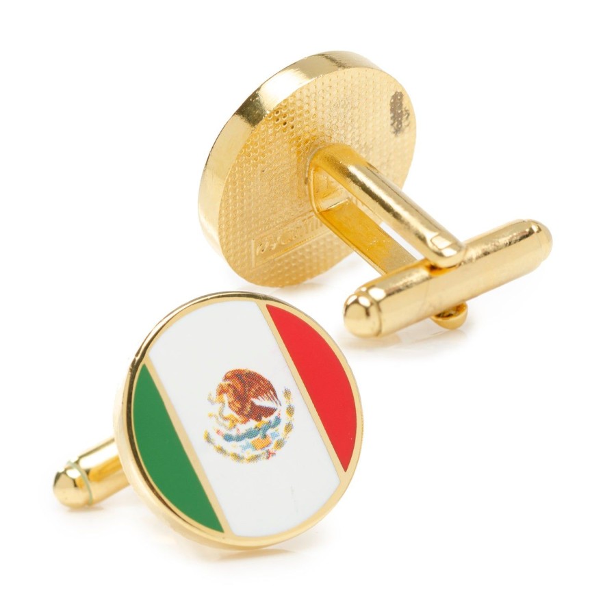 Cufflinks, Inc. Mexico Flag Cufflinks | Classic Cufflinks