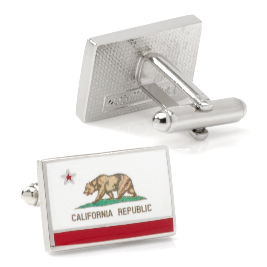 Cufflinks, Inc. California State Flag Cufflinks | Classic Cufflinks