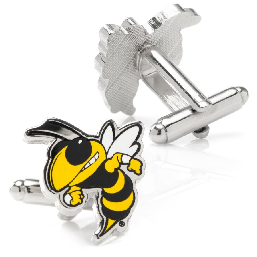 NCAA Georgia Tech Yellow Jackets Cufflinks | Sports Cufflinks