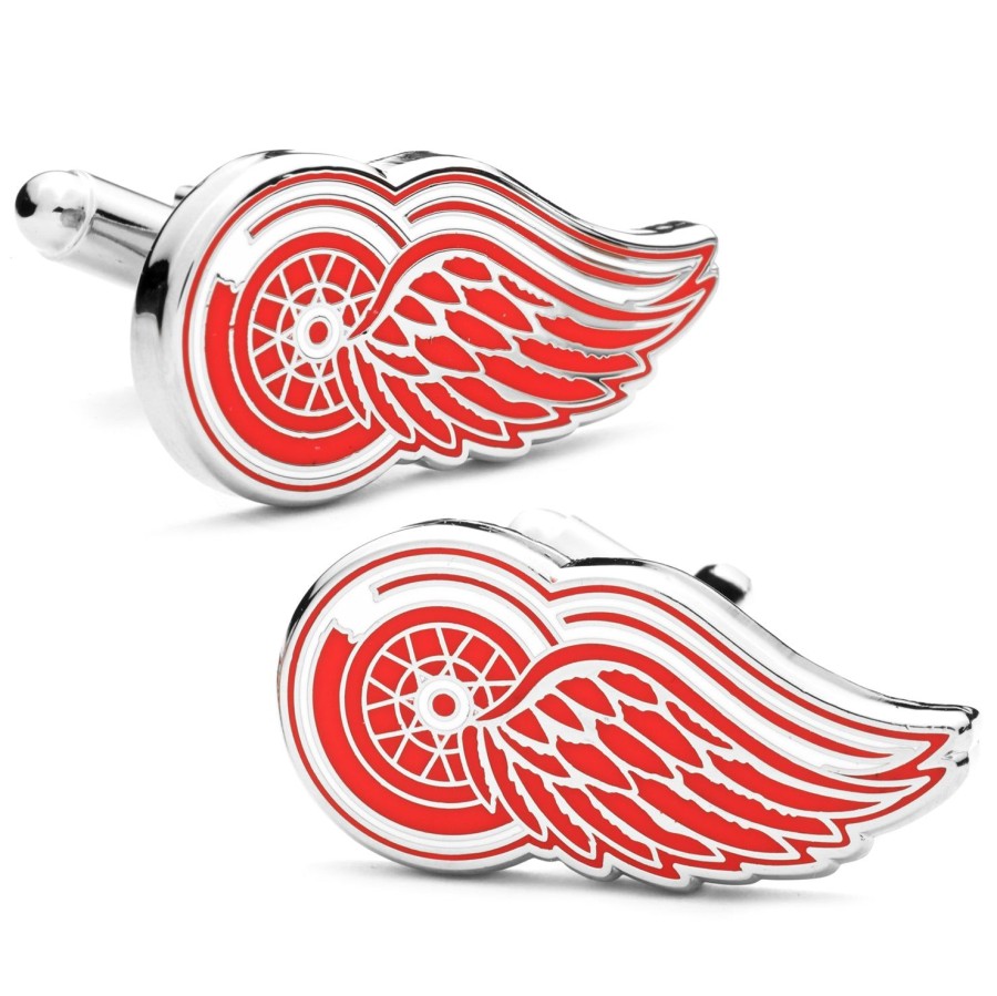 NHL Detroit Red Wings Cufflinks | Sports Cufflinks