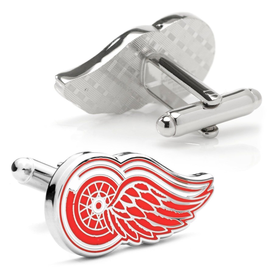 NHL Detroit Red Wings Cufflinks | Sports Cufflinks