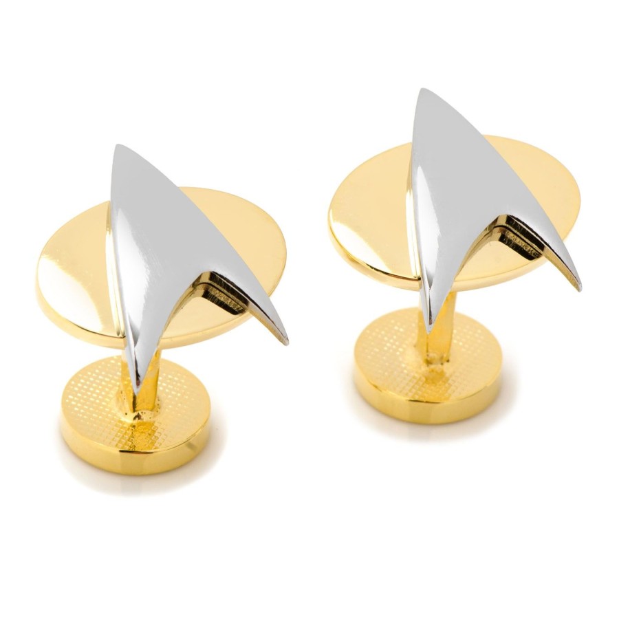 Star Trek Two Tone Star Trek Delta Shield Cufflinks | Movies & Characters Cufflinks