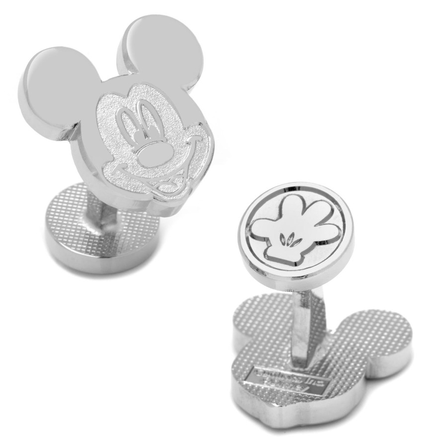 Disney Silver Mickey Mouse Cufflinks | Movies & Characters Cufflinks