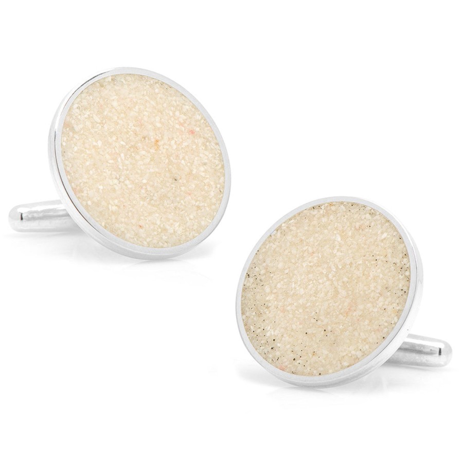 Dune Jewelry Bora Bora Beach Sand Cufflinks | Classic Cufflinks