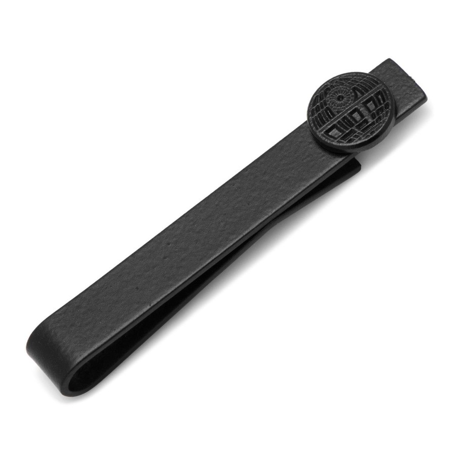 Star Wars Death Star Satin Black Tie Bar | Movies & Characters Tie Bars