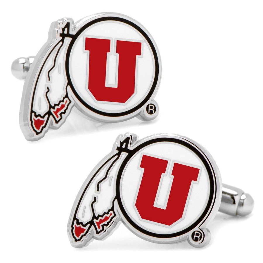 NCAA University Of Utah Utes Cufflinks | Sports Cufflinks