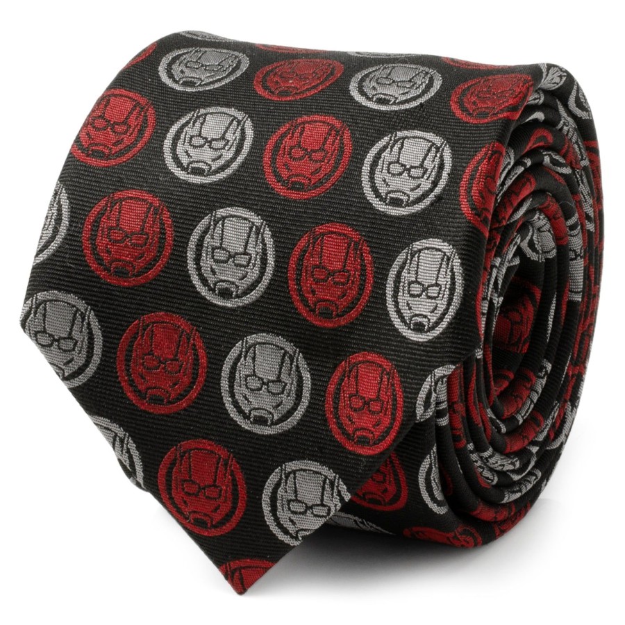 Marvel Ant-Man Red/Gray Charcoal Tie | Marvel Ties