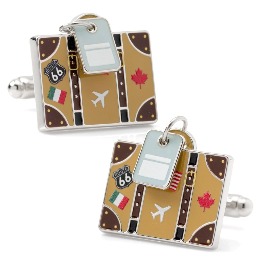 Cufflinks, Inc. Traveler Suitcase Cufflinks | Classic Cufflinks