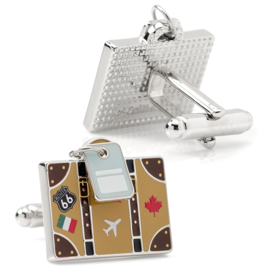 Cufflinks, Inc. Traveler Suitcase Cufflinks | Classic Cufflinks