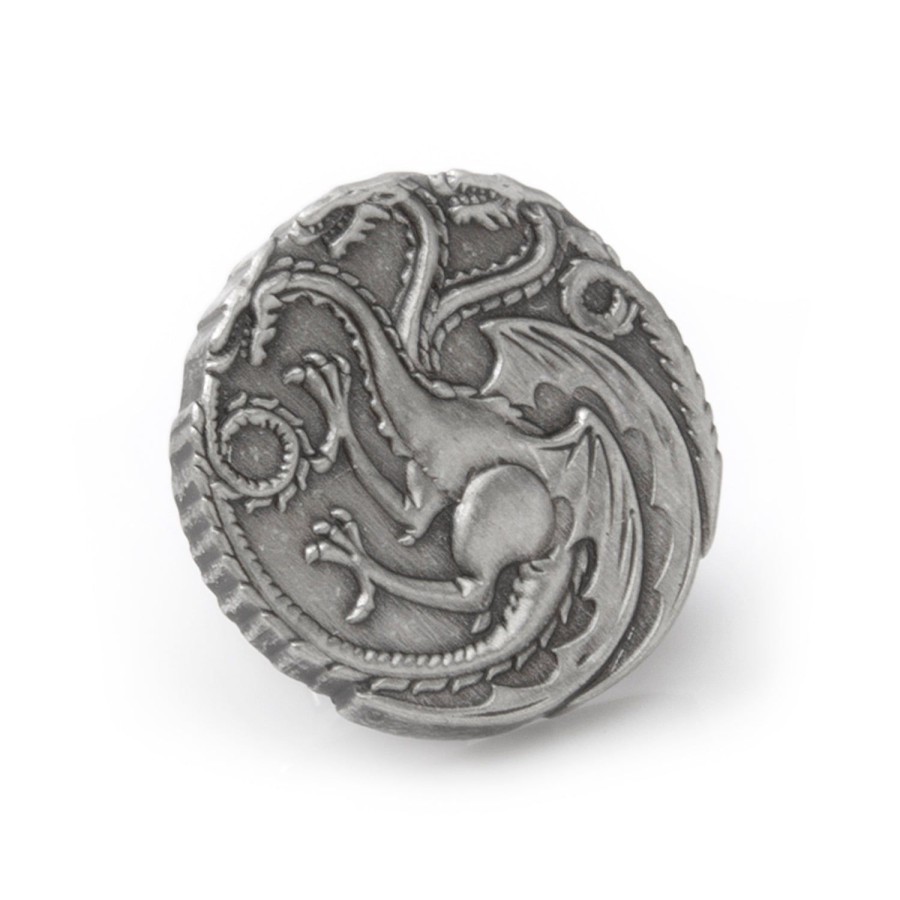 Game of Thrones Targaryen Dragon Antiqued Lapel Pin | Lapel Pins