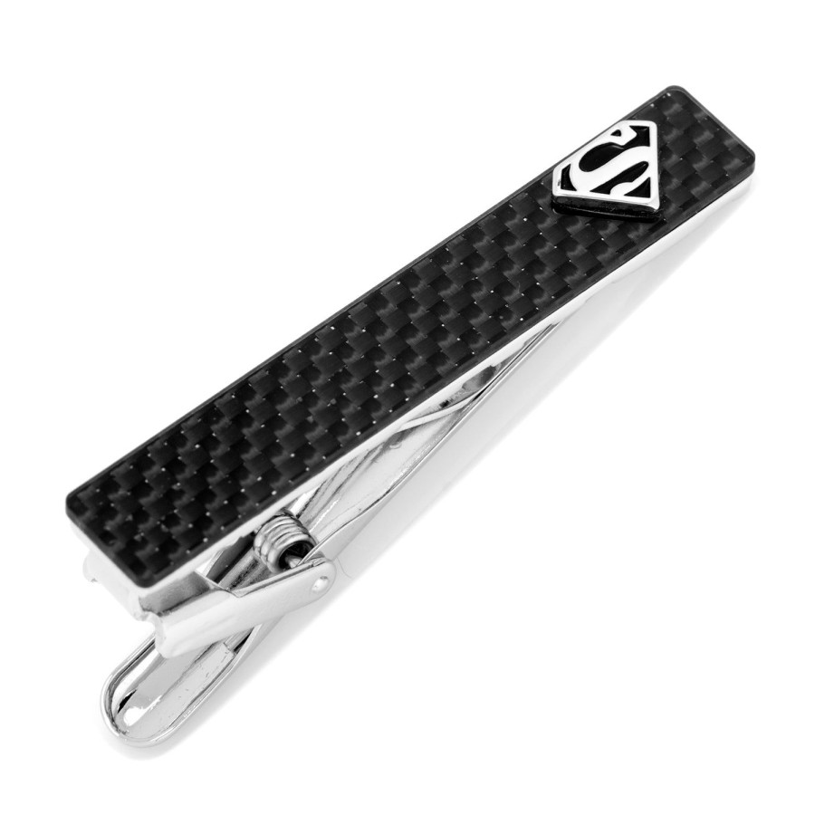 DC Comics Superman Carbon Fiber Tie Clip | Movies & Characters Tie Bars