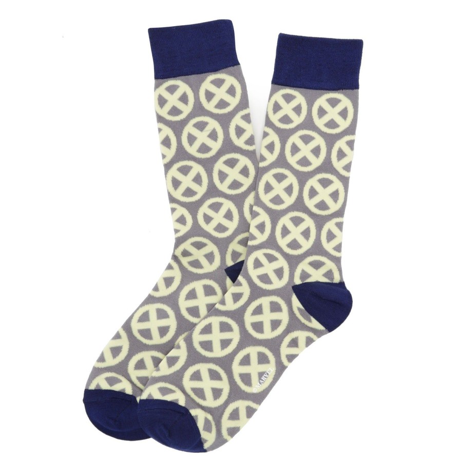 Marvel X-Men Symbol Yellow Sock | Socks