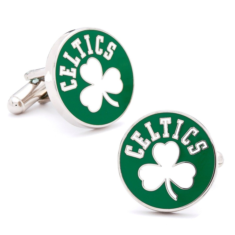 NBA Retro Boston Celtics Cufflinks | Sports Cufflinks