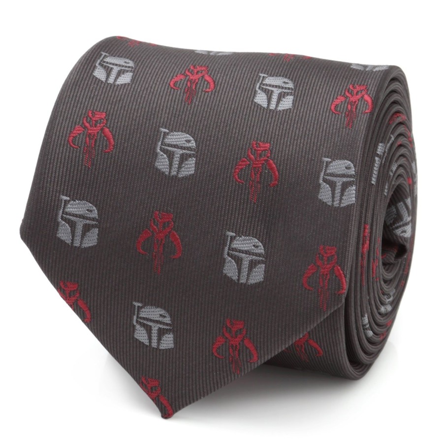 Star Wars Star Wars Mando Gray Men'S Tie | Star Wars Ties