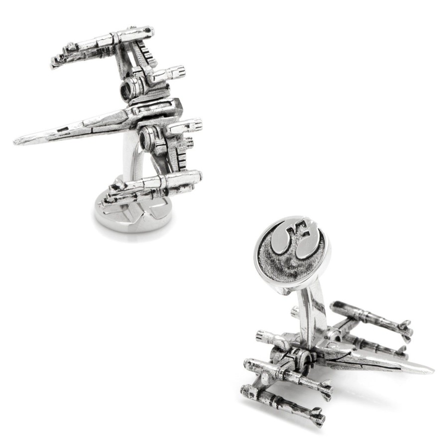 Star Wars 3D X-Wing Cufflinks | Movies & Characters Cufflinks