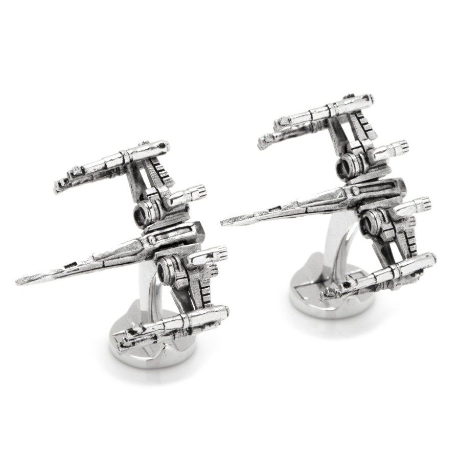 Star Wars 3D X-Wing Cufflinks | Movies & Characters Cufflinks