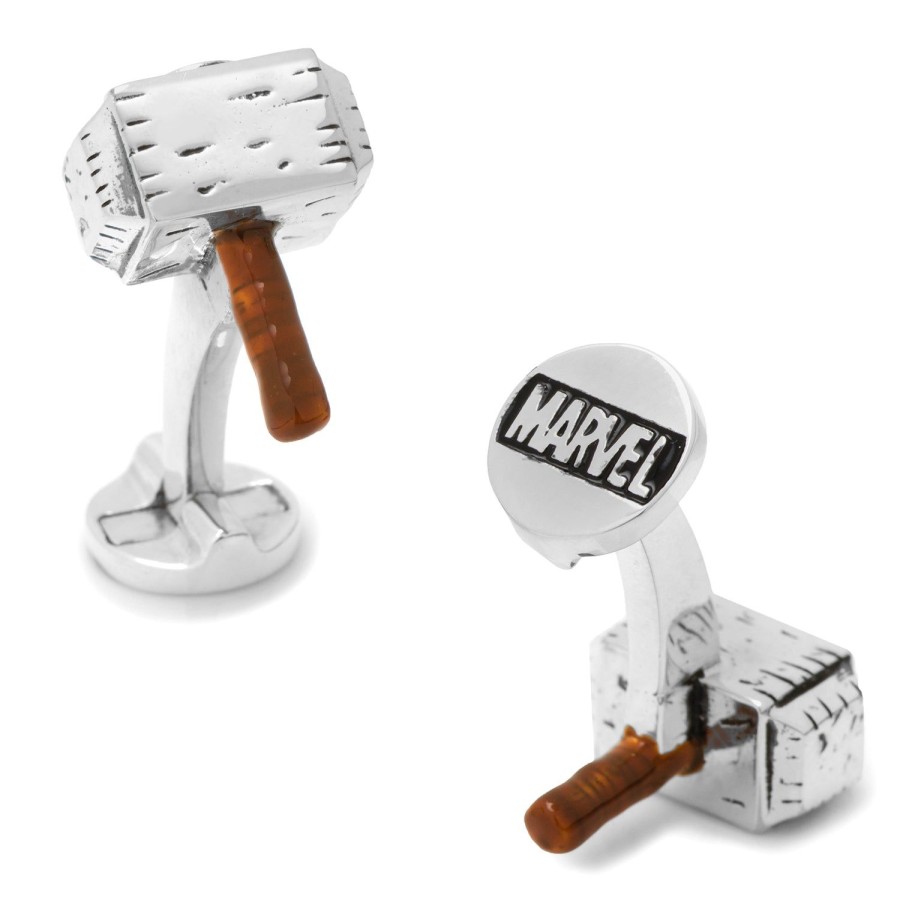 Marvel 3D Thor Hammer Cufflinks | Movies & Characters Cufflinks