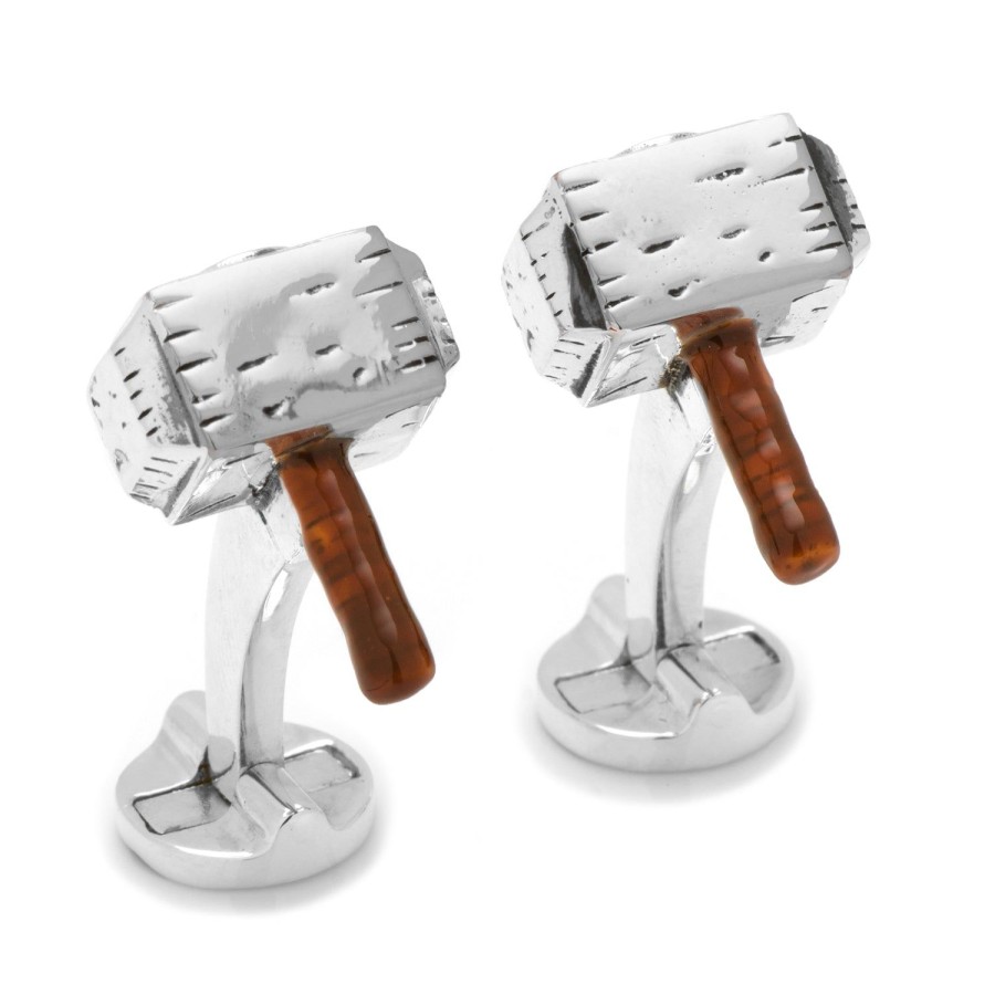 Marvel 3D Thor Hammer Cufflinks | Movies & Characters Cufflinks