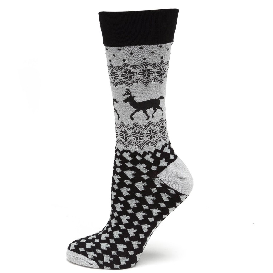 Cufflinks, Inc. Fair Isle Tree Socks | Socks