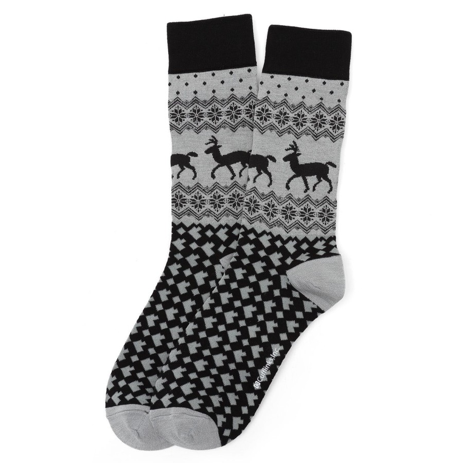 Cufflinks, Inc. Fair Isle Tree Socks | Socks