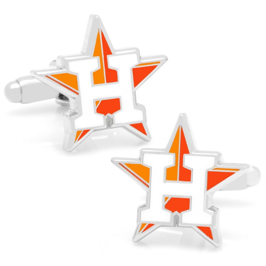 MLB Houston Astros Cufflinks | Sports Cufflinks