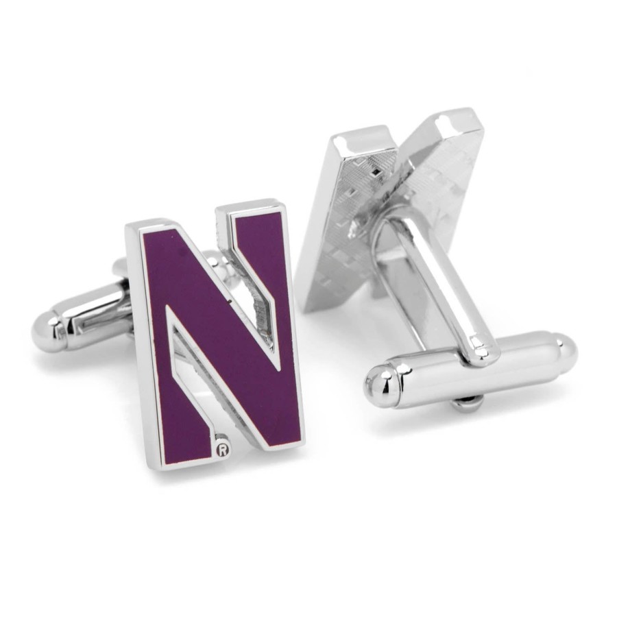 NCAA Northwestern University Cufflinks | Sports Cufflinks