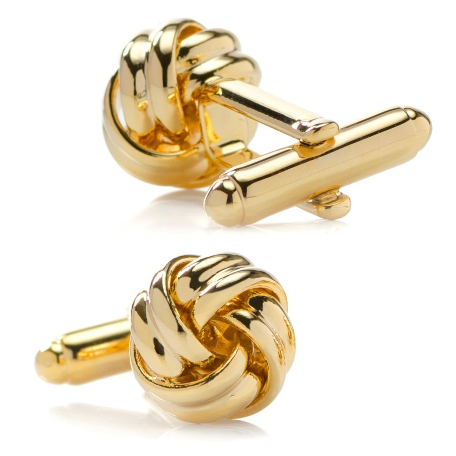 Ox and Bull Trading Co. Gold Knot Cufflinks | Classic Cufflinks