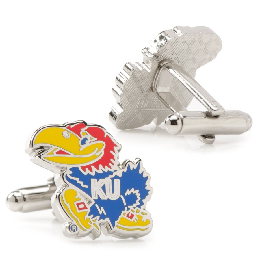 NCAA University Of Kansas Jayhawks Cufflinks | Sports Cufflinks