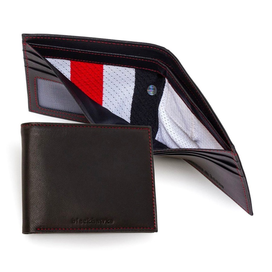 Tokens & Icons Chicago Blackhawks Game Used Uniform Wallet | Leather Goods