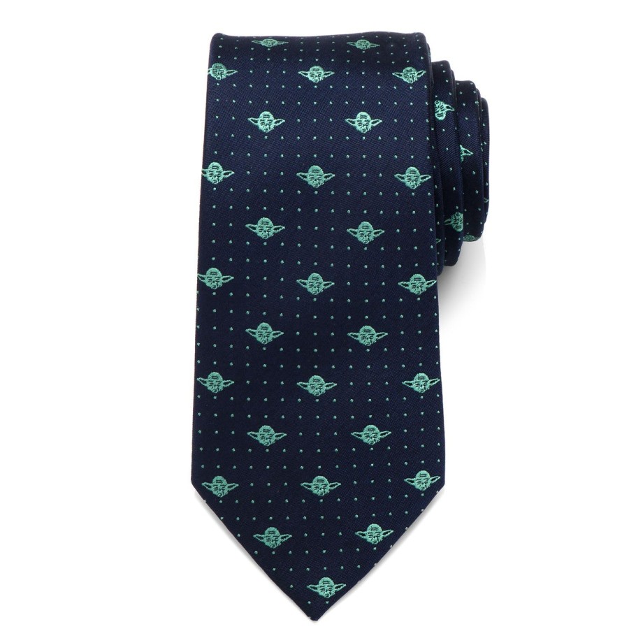 Star Wars Yoda Dot Navy Tie | Star Wars Ties