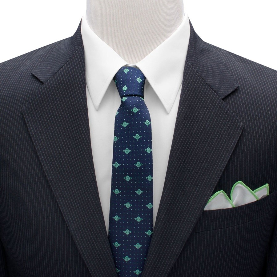 Star Wars Yoda Dot Navy Tie | Star Wars Ties