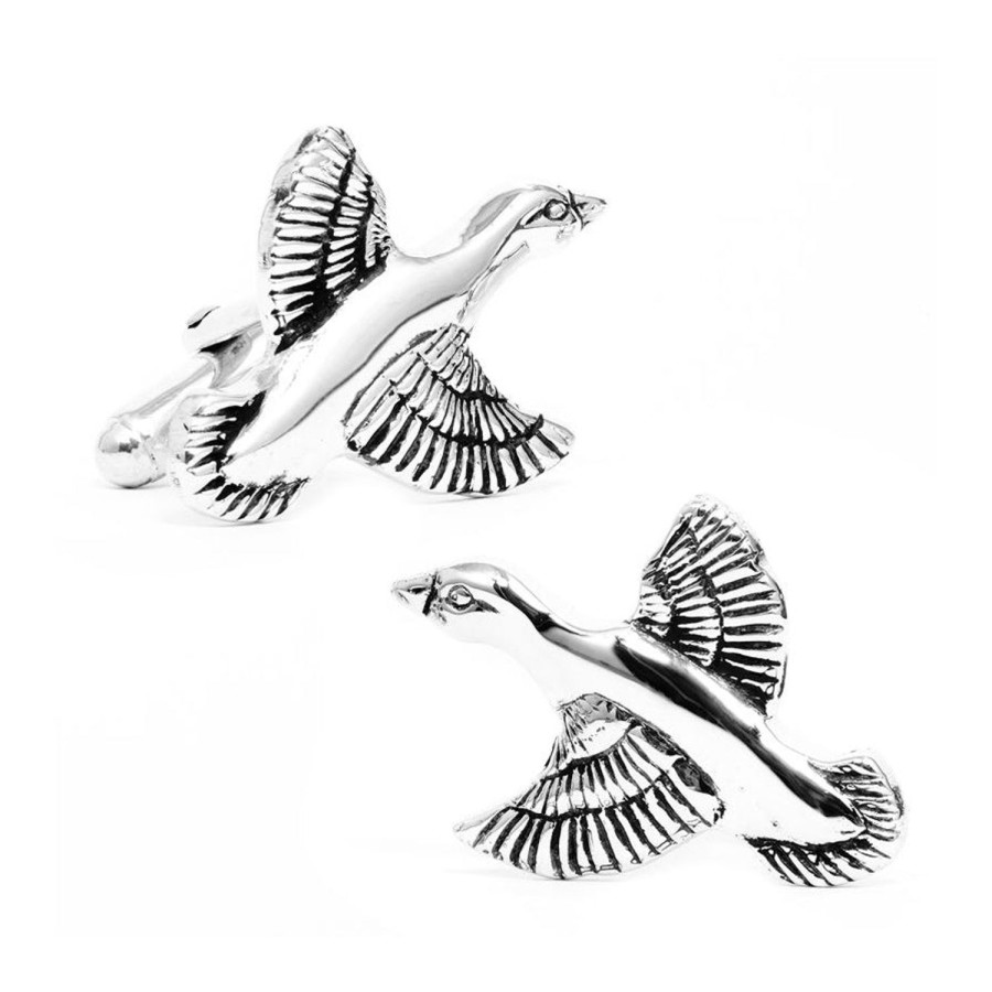 Max Lang Sterling Duck Cufflinks | Classic Cufflinks