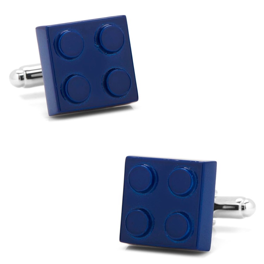 Cufflinks, Inc. Blue Building Block Cufflinks | Classic Cufflinks